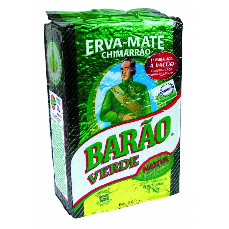 Erva Mate Chimarrão (1kg) - Barão Cotegipe
